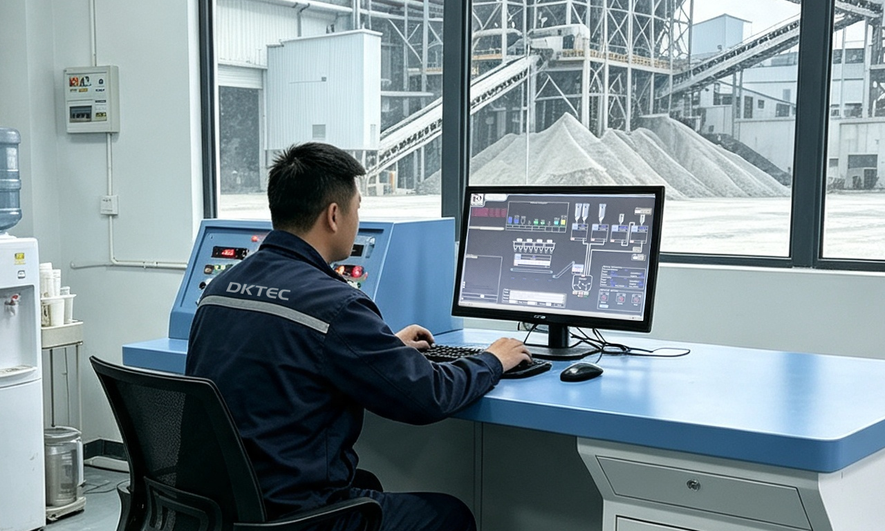Concrete Batching Plant Automation System
