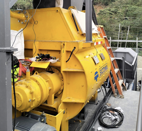 Twin Shaft Concrete Mixers
