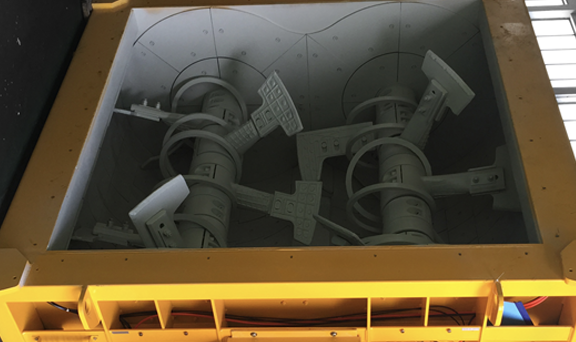 Twin Shaft Concrete Mixers
