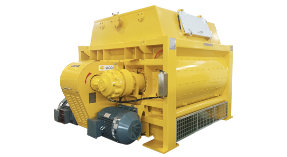 Twin Shaft Concrete Mixers