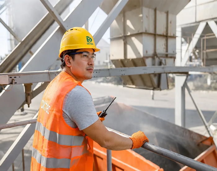 DKTEC Aggregate Feeder | Heavy-Duty Aggregate, Mineral, Sand and Rock Feeder Systems